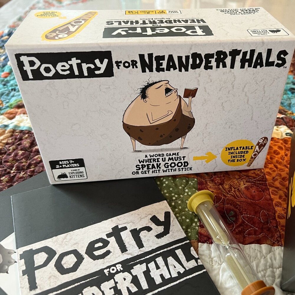 Poetry for Neanderthals game - NWOT